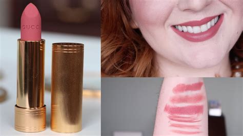 gucci matte lipstick review